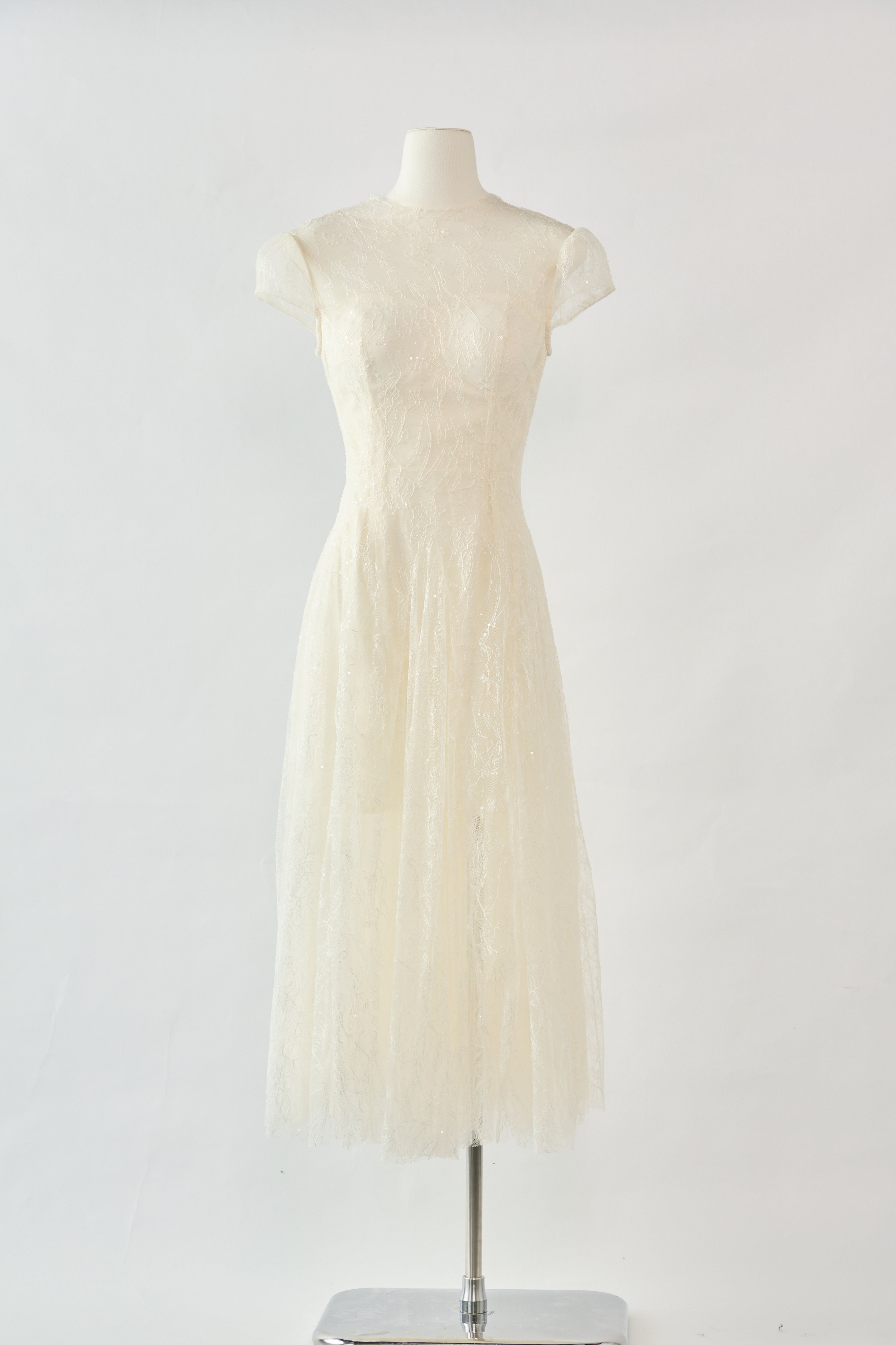 Ivory Lace Dress
