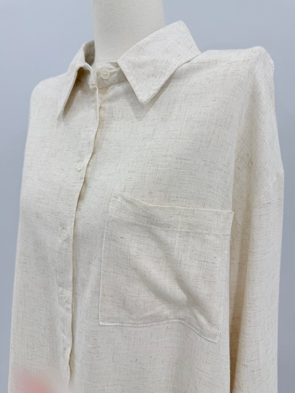Linen Jacked w/ Wide Pants Set