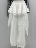 Lace Detail Pants